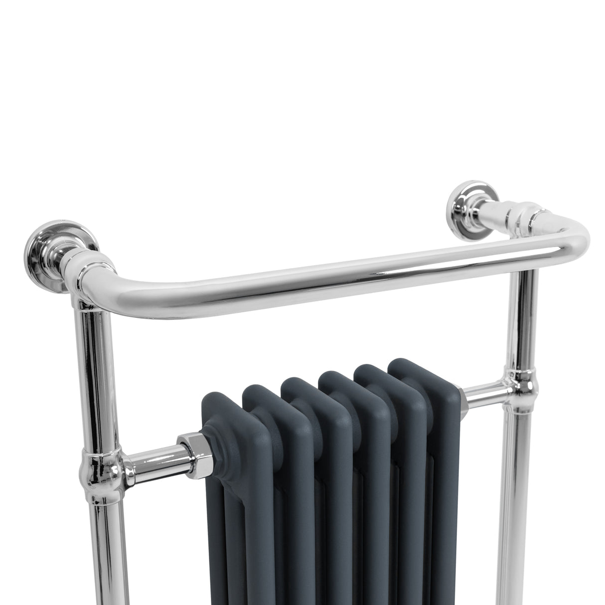 Traditionell Handdukstork – 950mm x 570mm – Antracitgrå
