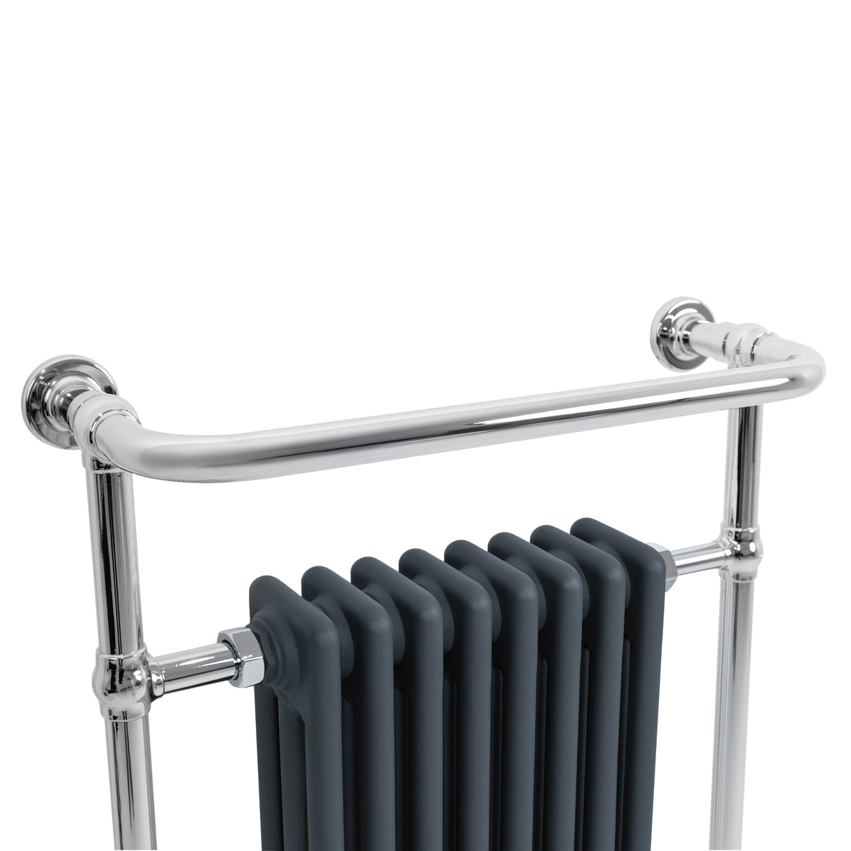 Traditionell Handdukstork – 950mm x 660mm – Antracitgrå