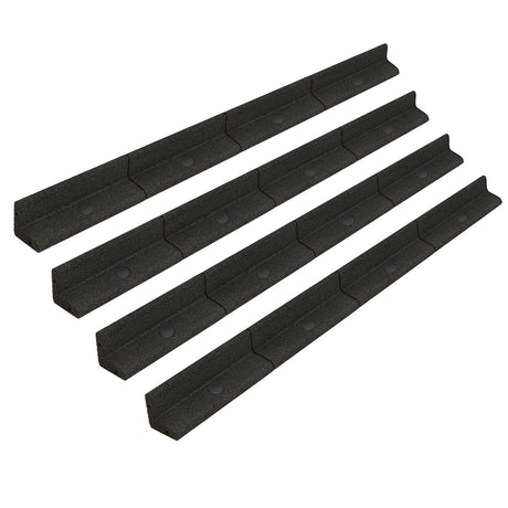 Flexibel gräskant 6 x 1,2 m – Svart