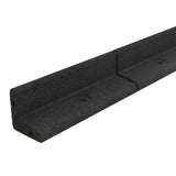 Flexibel gräskant 4 x 1,2 m – Svart