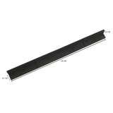 Flexibel gräskant 4 x 1,2 m – Svart