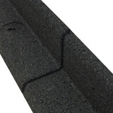 Flexibel gräskant 4 x 1,2 m – Svart