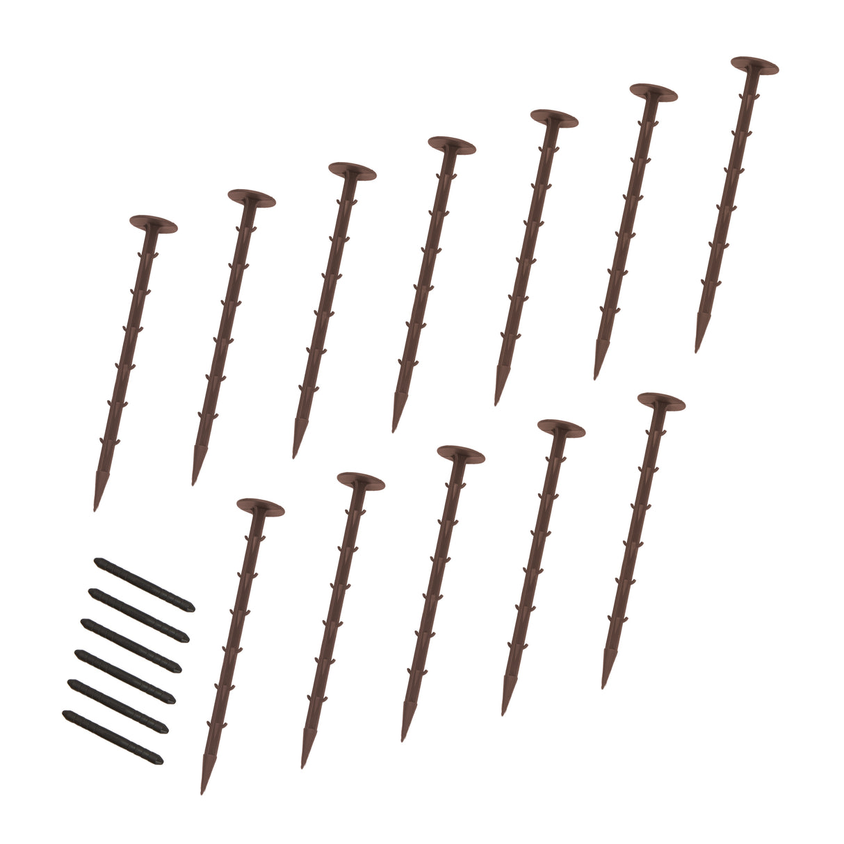 Flexibel gräskant 4 x 1,2 m – Brun