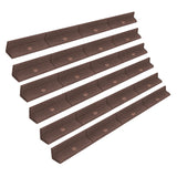 Flexibel gräskant 4 x 1,2 m – Brun