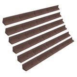 Flexibel gräskant 6 x 1,2 m – Brun