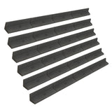 Flexibel gräskant 6 x 1,2 m – Grå