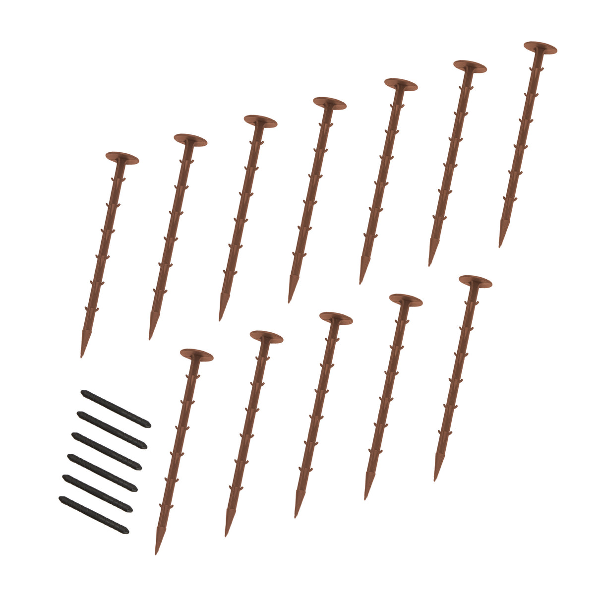 Flexibel gräskant 4 x 1,2 m – Terrakotta