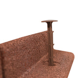 Flexibel gräskant 4 x 1,2 m – Terrakotta