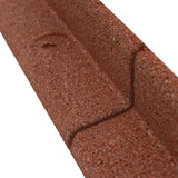 Flexibel gräskant 4 x 1,2 m – Terrakotta