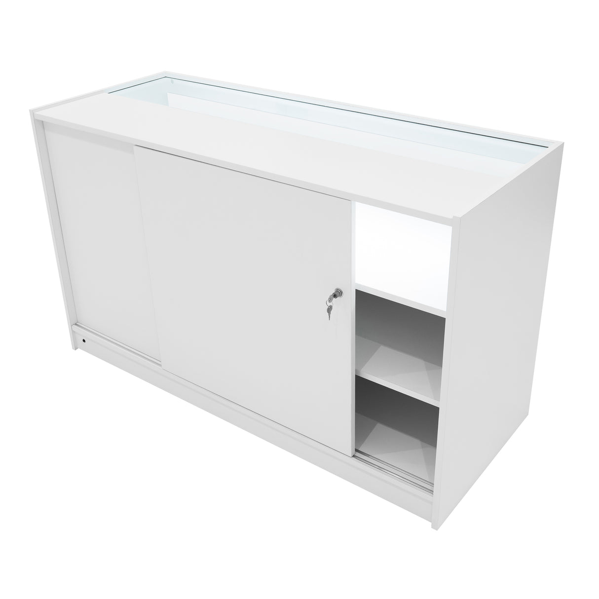 B1500 Butiksmodul med LED – Vit