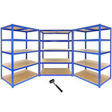 3 x T-Rax 1200mm x 600mm x 1800mm Blå