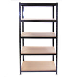 Monster Racking T-Rax Metallförvaringshyllor, Svart, 90cm B, 45cm D
