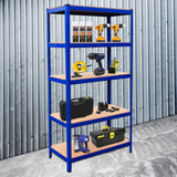 Bultlösa Garagehyllor med 5 Hyllplan - Junk Eater Bundle