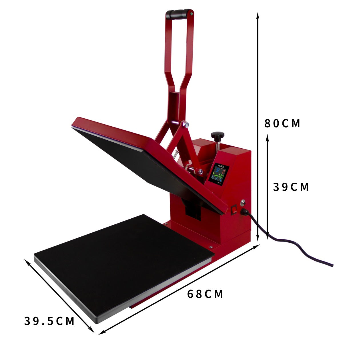 Värmepress 38 x 38cm & 720mm Skärplotter