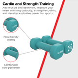 2 neoprenhantlar på 0,75 kg