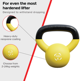 Body Revolution 4 kg Kettlebell med Neoprenöverdrag