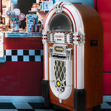 MonsterShop Retro Jukebox med Ljudsystem & Belysning