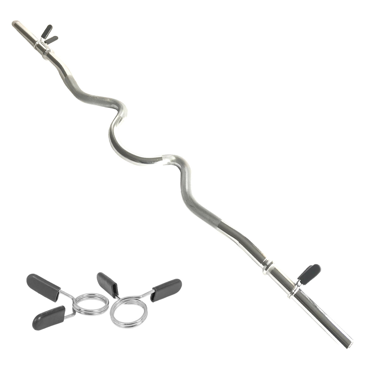 Body Revolution EZ 1" Super Curl Skivstång - 1,2m