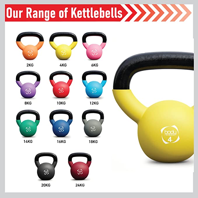 Body Revolution Neoprenkettlebells 2 kg - 24 kg