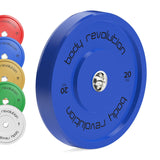 Body Revolution Olympiska Bumper Plates (Färg)