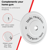 Body Revolution Olympiska Bumper Plates (Färg)