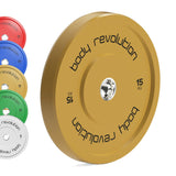 Body Revolution Olympiska Bumper Plates (Färg)