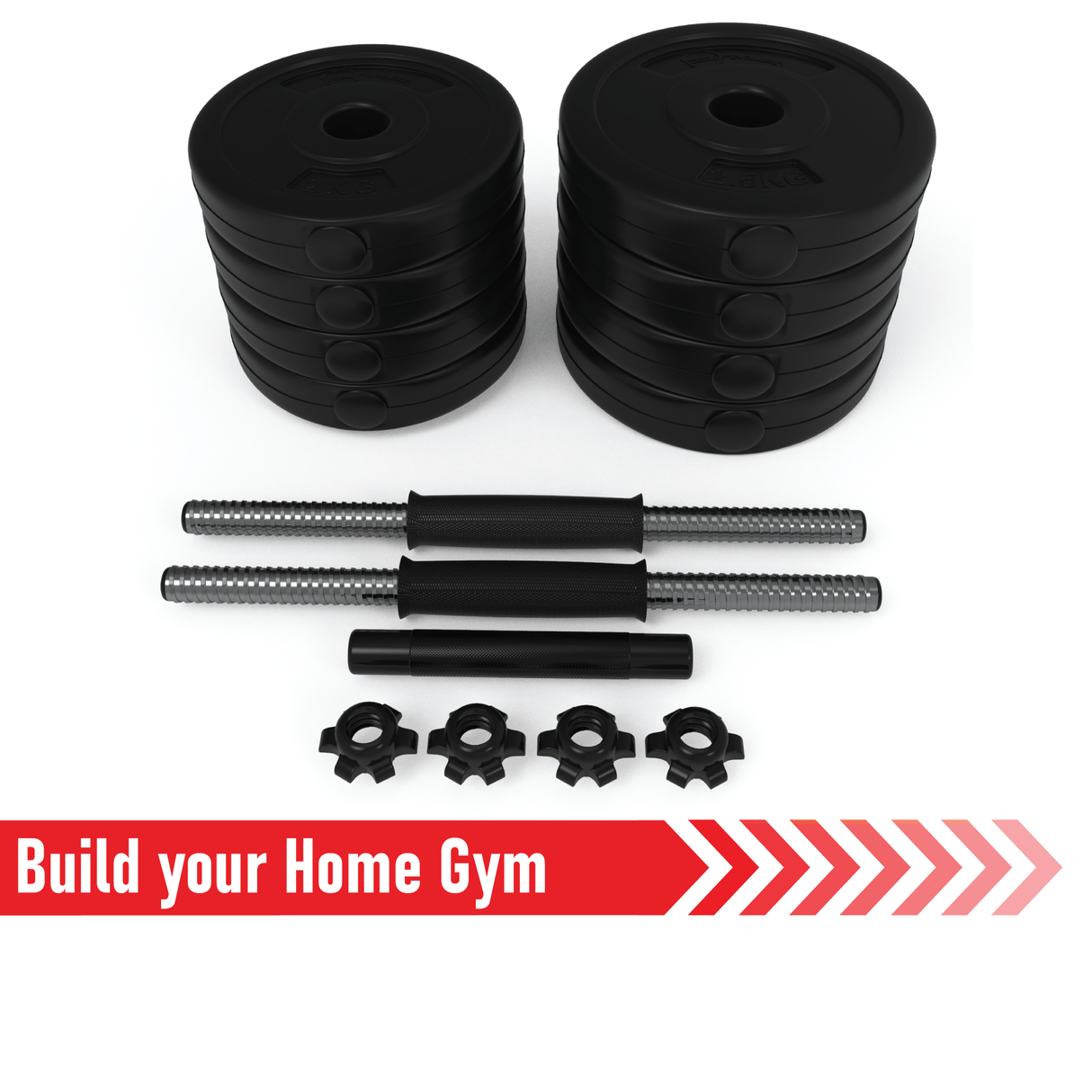 Body Revolution Vinyl Hantelset (10kg - 50kg)