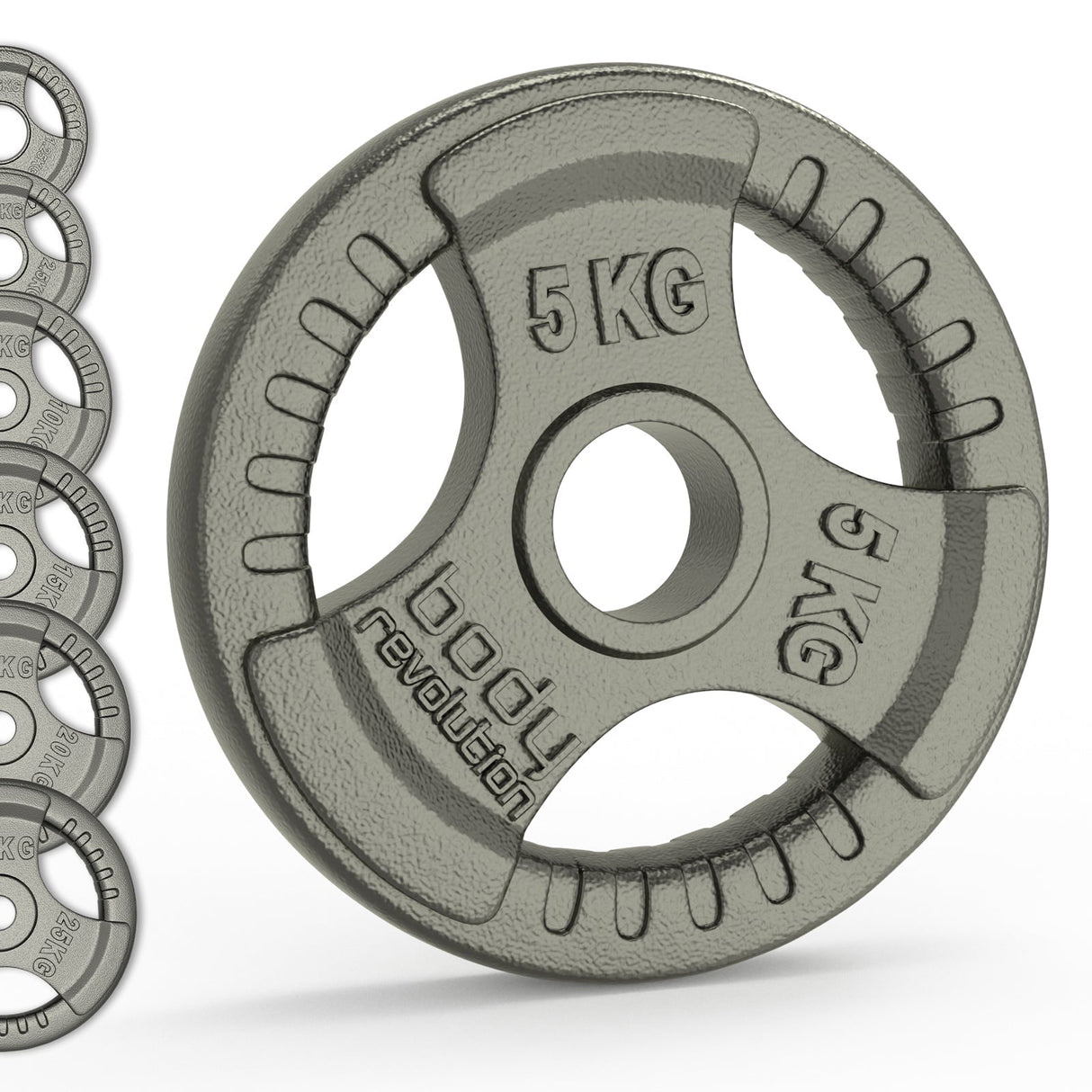 Olympic Tri Grip Viksjärnvikter - Par & Set