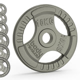 Olympic Tri Grip Viksjärnvikter - Par & Set
