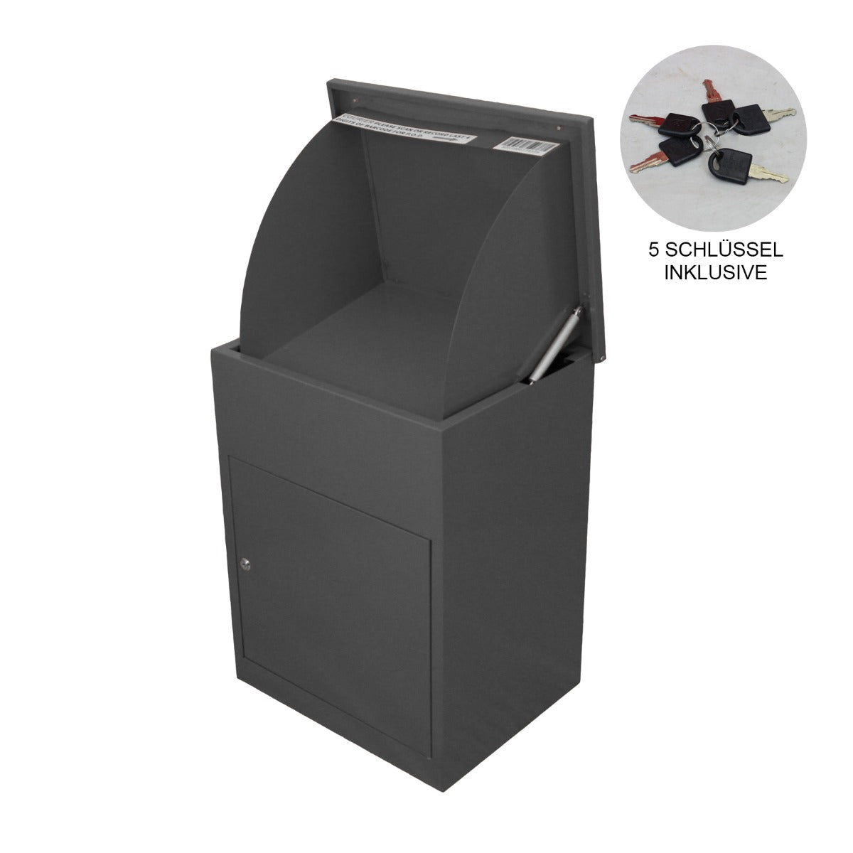 Paketlåda Postlåda Grå
