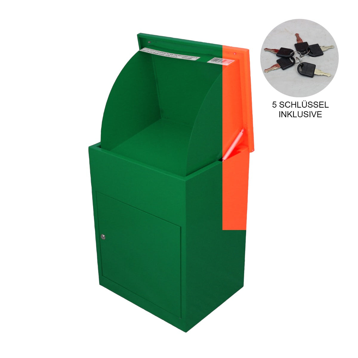 Paketlåda Postlåda Grön