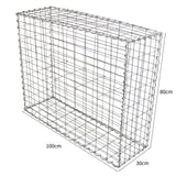 2 st Gabioner 80 cm (H) x 100 cm (B) x 30 cm (D)