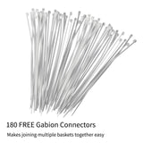 6 st Gabioner 30 cm (H) x 100 cm (B) x 30 cm (D)