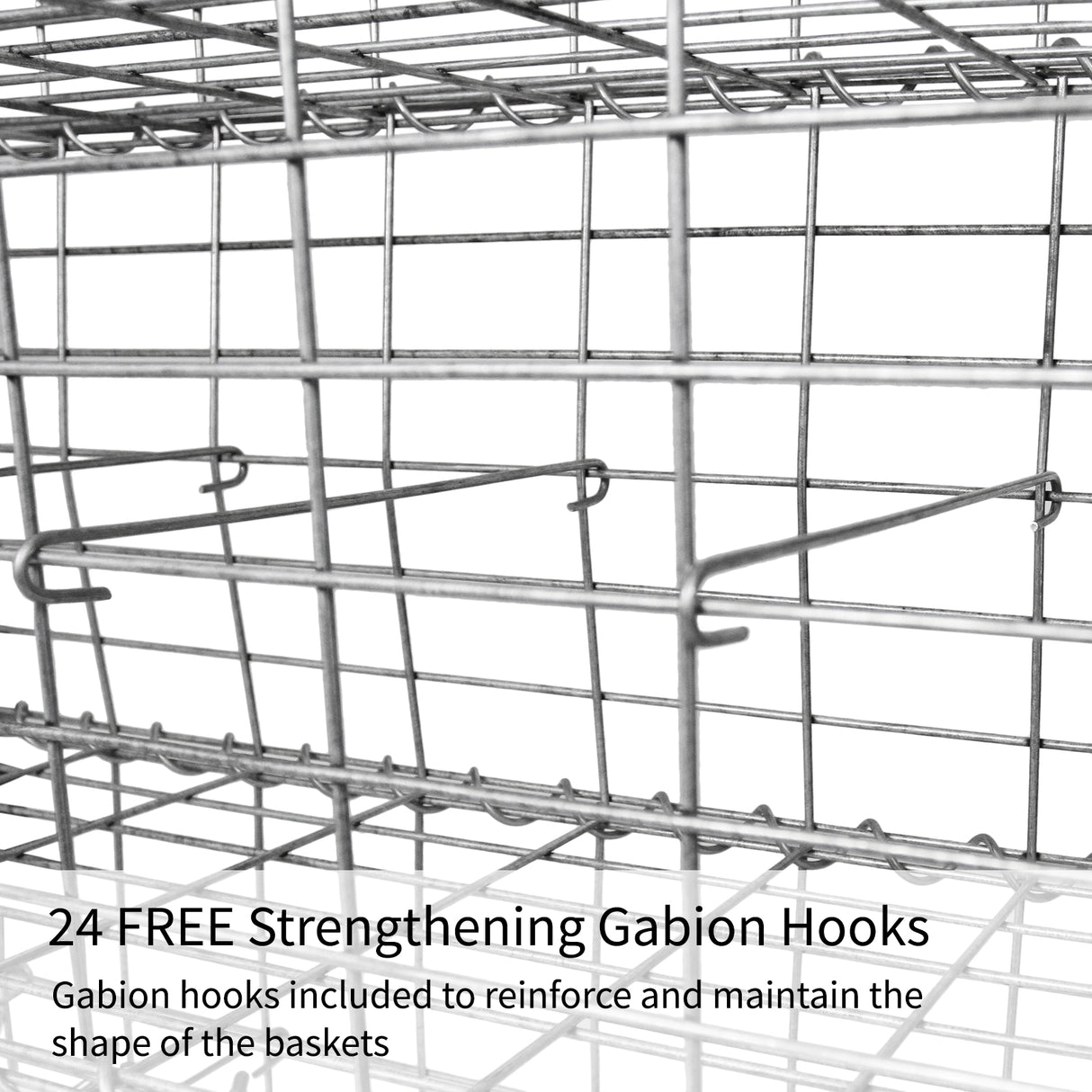 6 st Gabioner 30 cm (H) x 100 cm (B) x 30 cm (D)