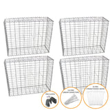 4 st Gabioner 95 cm (H) x 100 cm (B) x 30 cm (D)