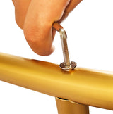 Bröllopsbåge-Rund-Guld 200cm