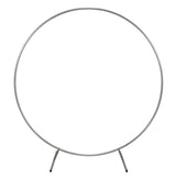 Bröllopsbåge – Silver & 1 x Vitt Pilträd 180cm Varma Vita LED
