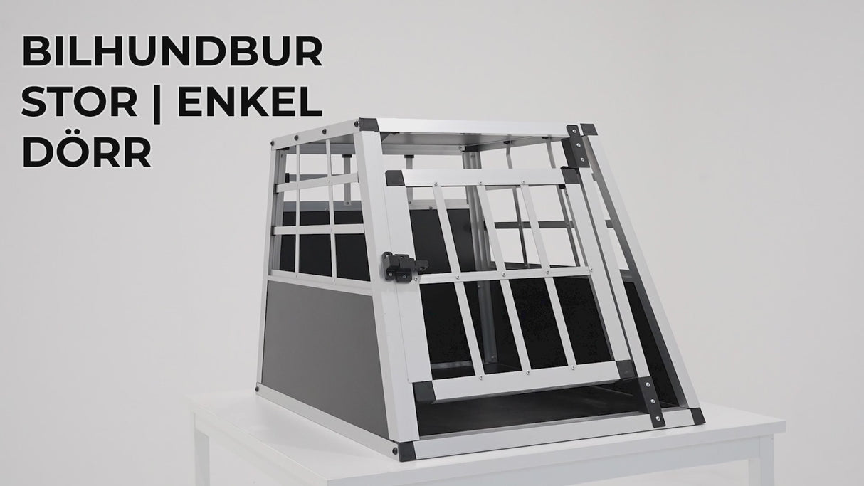 Transportbur- Stor Enkeldörr