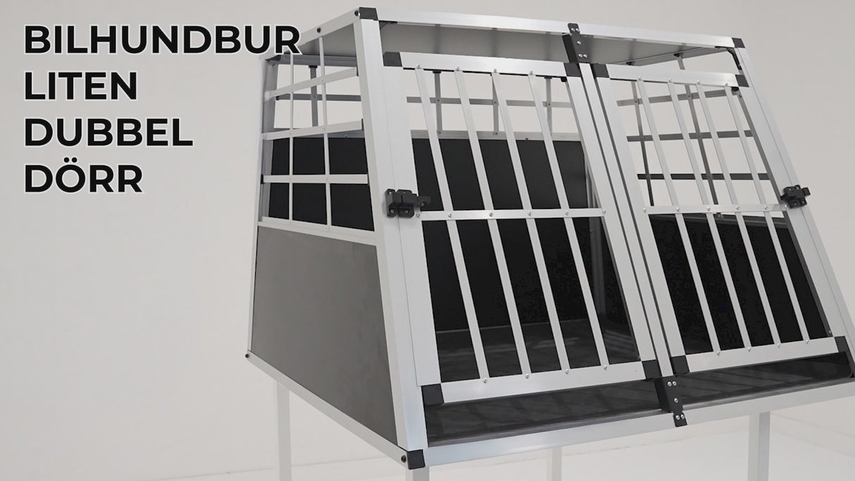 Transportbur - Liten Dubbeldörr