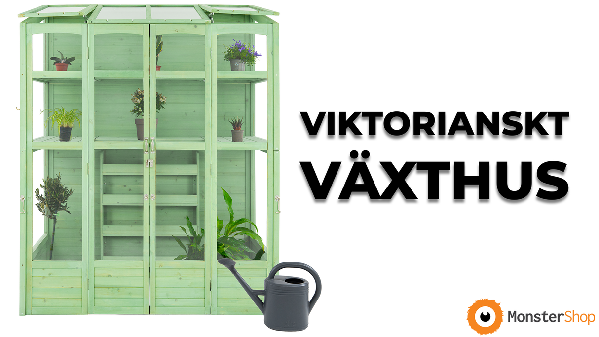 Växthus i Viktoriansk Stil - Grön