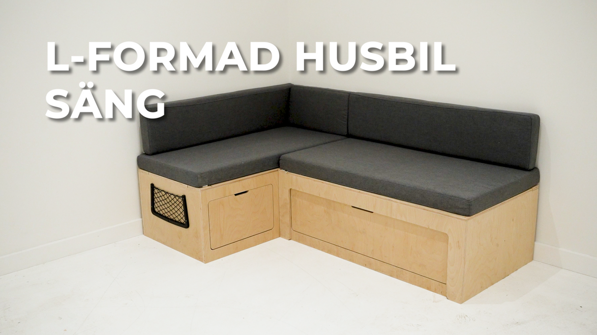 L-formad Bäddsoffa