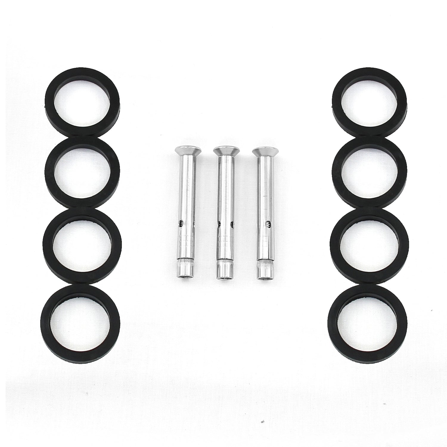 MonsterShop balustrad i rostfritt stål, ändstolpe, 90 cm H