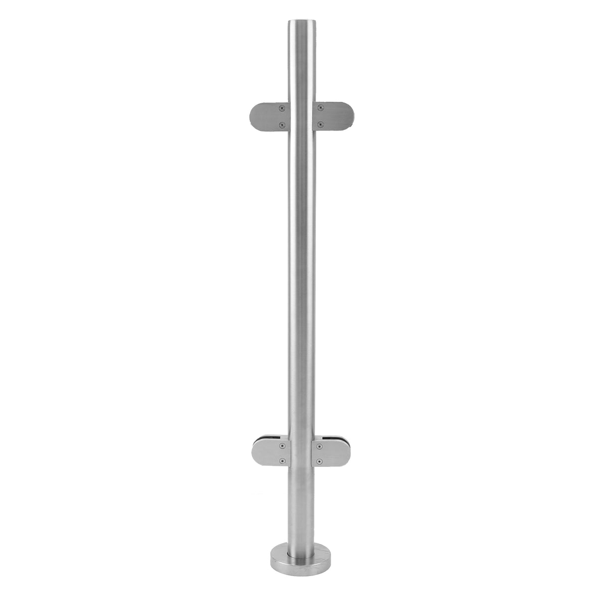 MonsterShop balustrad i rostfritt stål, mittstolpe, 110 cm H