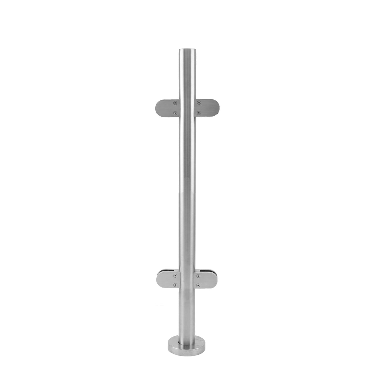 MonsterShop balustrad i rostfritt stål, mittstolpe, 90 cm H