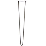 4 x 71 cm Hårnålsben - 2 Stänger - 10 mm - Stål