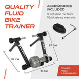 Velo Pro Fluid Turbotränare - Inomhuscykel-tränare för landsvägscyklar och mountainbikes