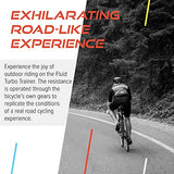 Velo Pro Fluid Turbotränare - Inomhuscykel-tränare för landsvägscyklar och mountainbikes
