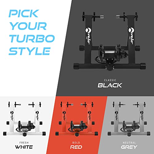 Velo Pro Turbo Trainer - Variabel Motstånd Magnetisk Inomhuscykeltränare för Landsvägscyklar & Mountainbikes
